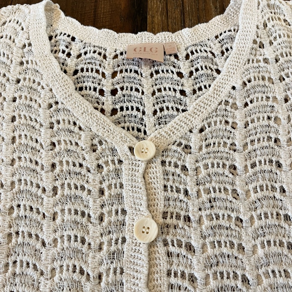 GLG Cream Sweater - Picture 2 of 3